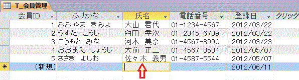 Access会員管理