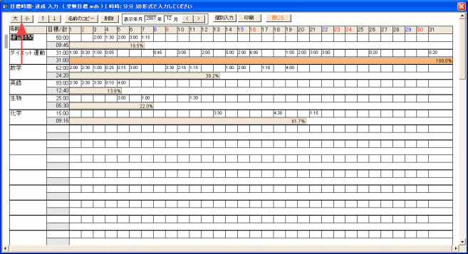 入力起動フォーム