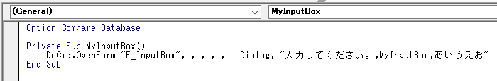 コンマ区切りの文字列をOpenArgsに設定する