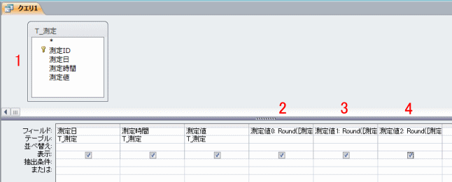 ROUND関数を入力する