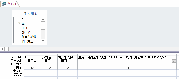 入れ子にした式を入力する