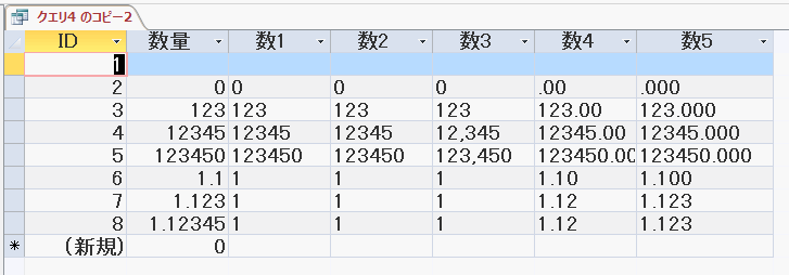 「#」と末尾に「0」を使った書式