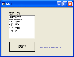 成績　合計点