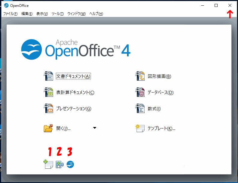 OpenOffice̋N