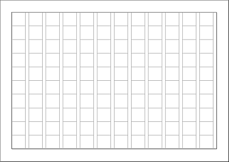 縦書き 120字 原稿用紙のテンプレート