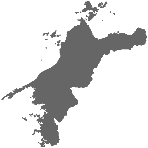 日本地図 都道府県地図 四国の地図