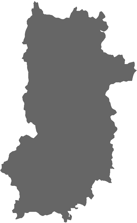 奈良県白地図