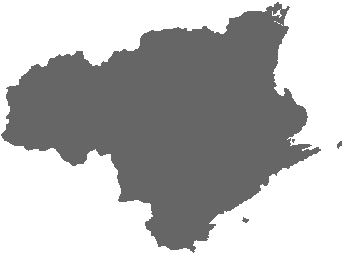 日本地図 都道府県地図 四国の地図