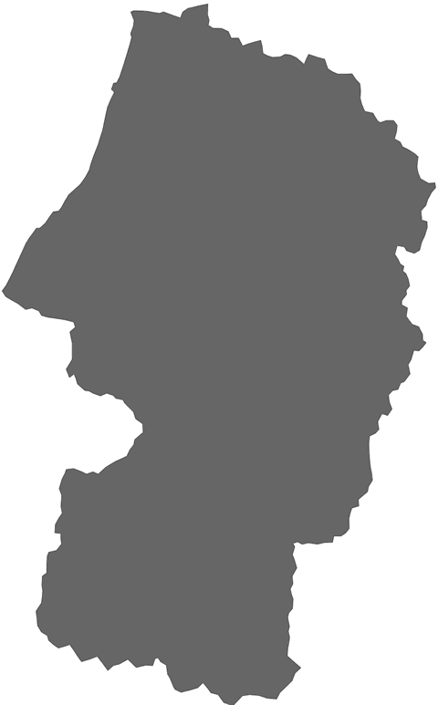 日本地図 都道府県地図 北海道地図 東北地図の白地図